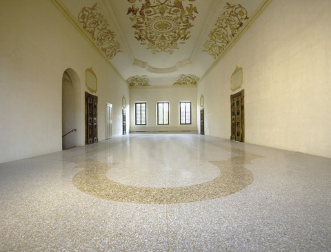 Palazzo Tassoni Estense. Salone d'Onore, piano primo.